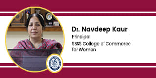 SSSS College of Commerce for Women, Principal:  Dr. Navdeep Kaur Interview